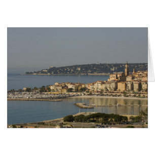 Menton, Cote d'Azur, France.