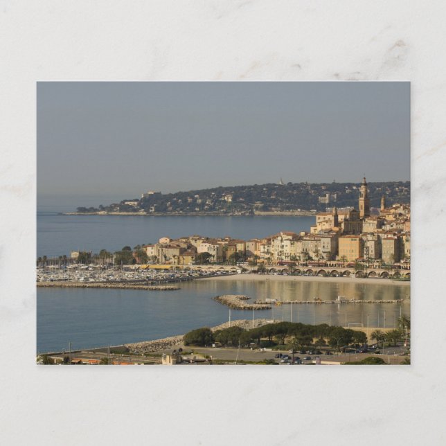 Menton, Cote d'Azur, France. Postcard (Front)