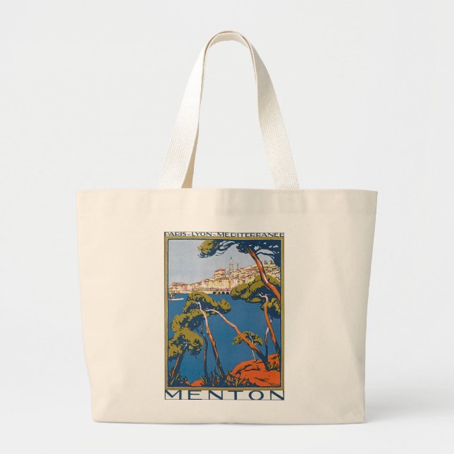 Menton Large Tote Bag (Front)