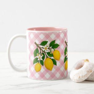 Menton Lemon Two-Tone Mug