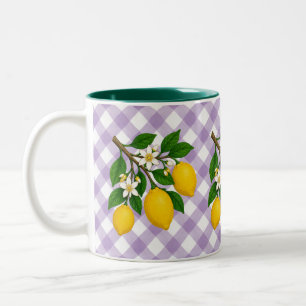 Menton Lemon Two-Tone Mug