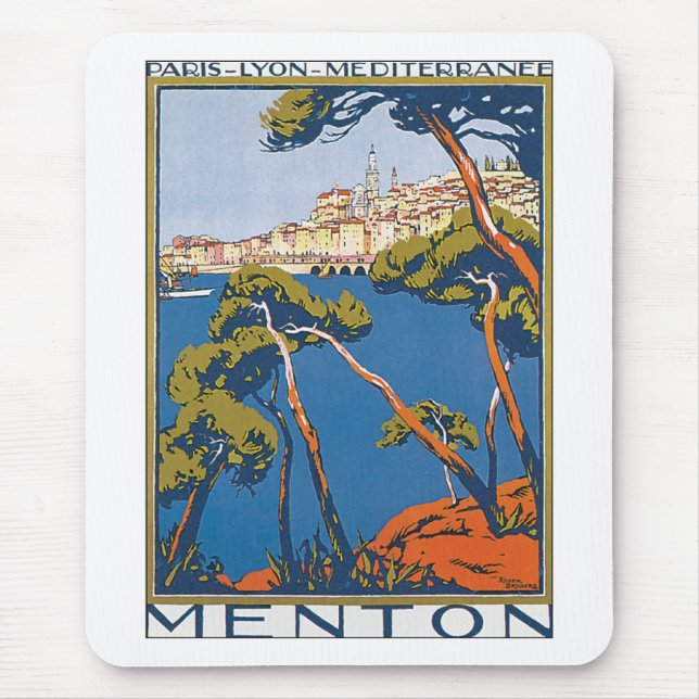 Menton Mouse Pad (Front)