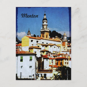 Menton, Provence Postcard