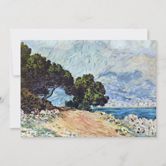 Menton Seen from Cap Martin by Claude Monet (Front)