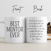 Mentor Appreciation Thank You Best Mentor Ever