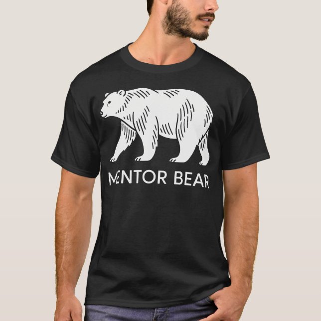 Mentor Bear Polar Bear T-Shirt (Front)