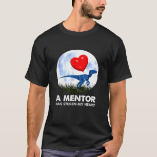 Mentor T Rex Dinosaur Humour T-Shirt