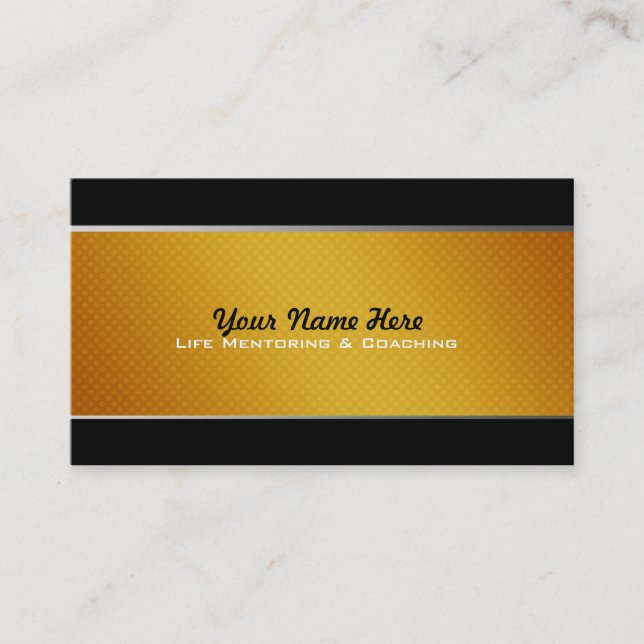 Mentoring and Coaching Business Cards (Front)