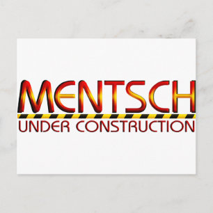 Mentsch Postcard