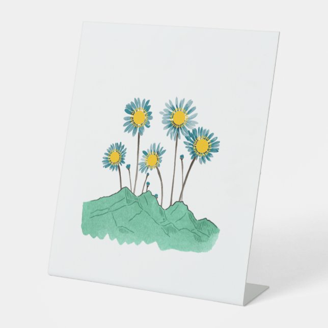 Menu Kazakhstan  Pedestal Sign (Front)