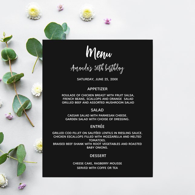 Menu program black white (Creator Uploaded)