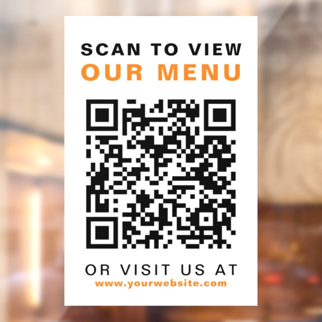 Menu QR Code Restaurant Cafe (Sheet 2)