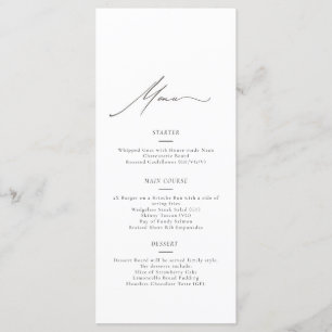 Menu Template