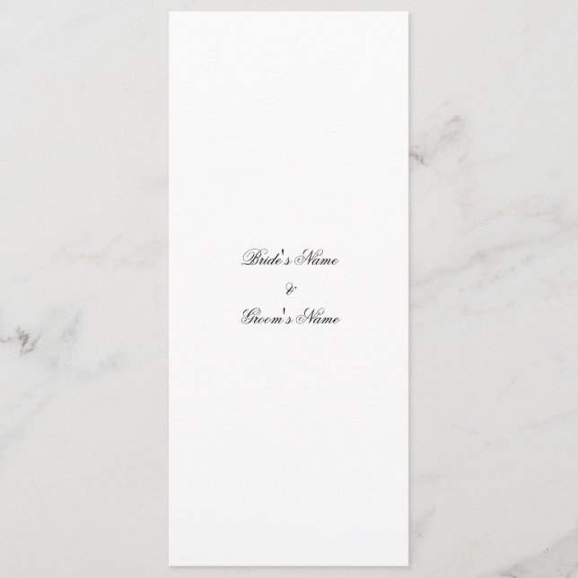 Menu template - Create your own (Front)