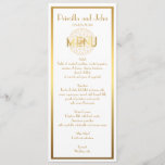 Menu Wedding,Gatsby,Stylised Monet's Dahlia thin<br><div class="desc">Menu Wedding, menu meeting, Stylised Monet's Dahlia, geometric thin, white, gold, simple lines, trendy, chic. - A stylish suite on the dahlia theme, a harmonious reminder of the great gatsby style. I lived near the village of the painter Claude Monet who was very fond of dahlias. - . menu wedding,...</div>