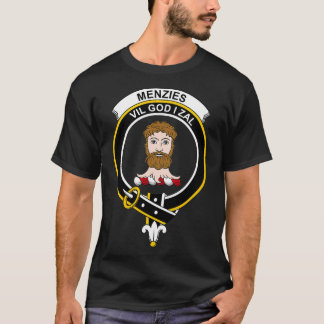 Menzies Crest Tartan Clan Scottish Clan T-Shirt