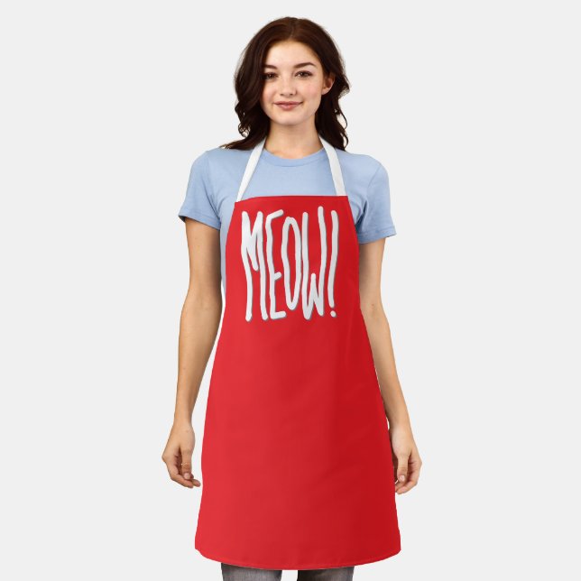 Meow! Apron (Worn)