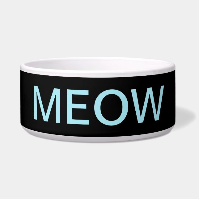 Meow Cat bowl (Front)