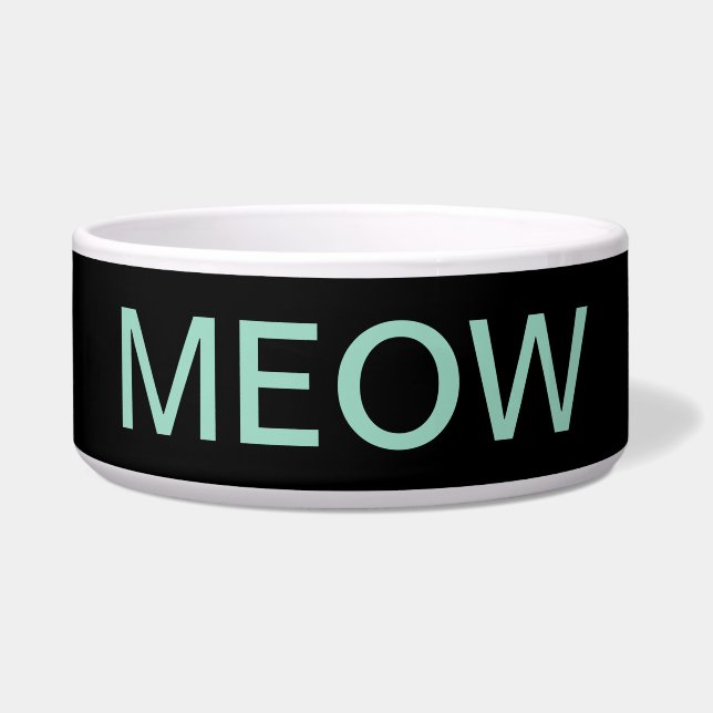 Meow Cat bowl (Front)