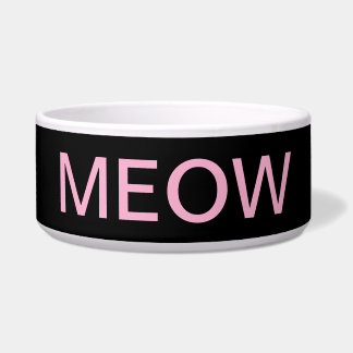 Meow Cat bowl