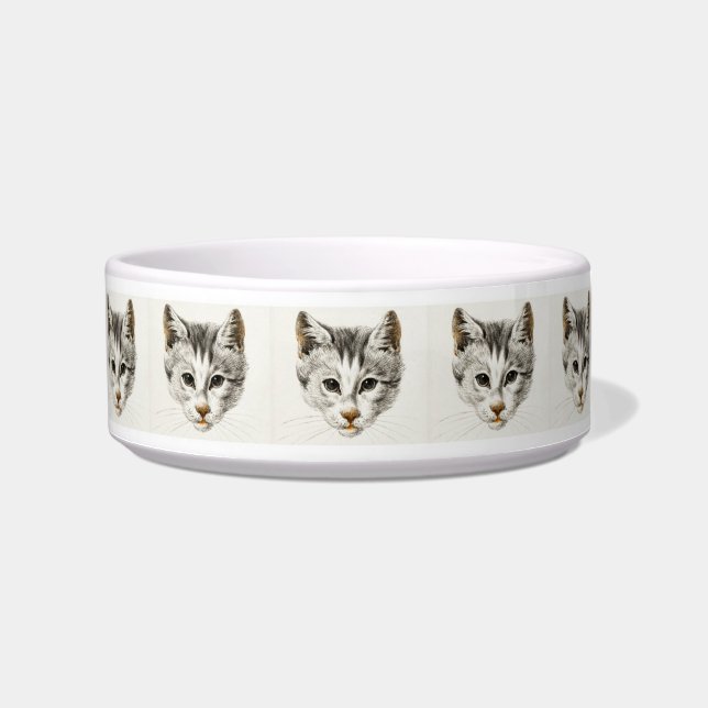 Meow- Cat Bowl (Front)