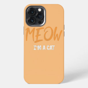 Meow Cat Halloween Costume Cat Mum Cat Dad iPhone 13 Pro Max Case