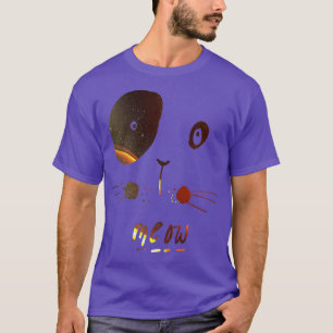 Meow Cat Meow Kitty Cats Lover Mum And Cat Dad T-Shirt
