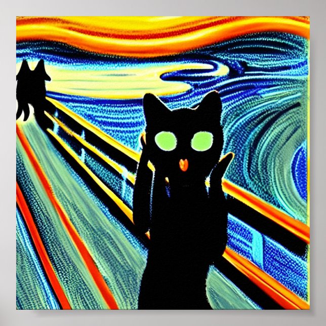 Meow! Cat! Poster (Front)