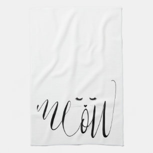 Meow Cat Tea Towel