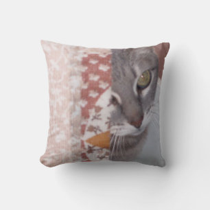 Meow Cats 13 Throw Pillow