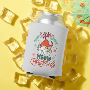 Meow Christmas, Merry Christmas Can Cooler