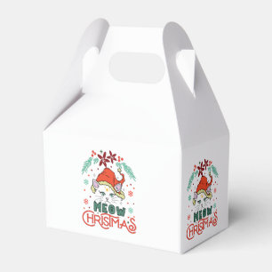 Meow Christmas, Merry Christmas Favour Box