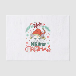 Meow Christmas, Merry Christmas Tissue Paper