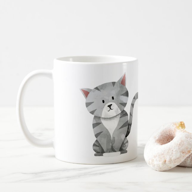 Meow Coffee Mug (With Donut)