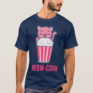 Meow Corn Cat Person Gift boy T-Shirt