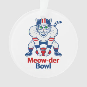Meow-der Bowl  Ornament