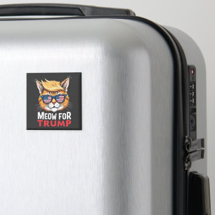 Meow For Trump Cat Kitten Election Vote Magnet