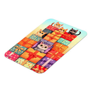 Meow Gift Birthday Tower Magnet