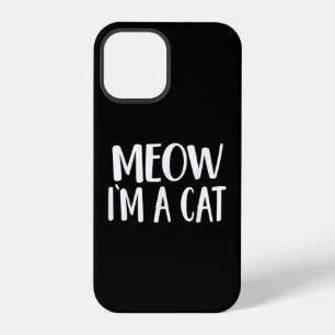 Meow I'm A Cat Halloween iPhone 12 Pro Case