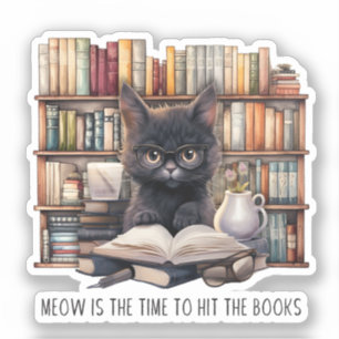Meow Is The Time To Hit The Books