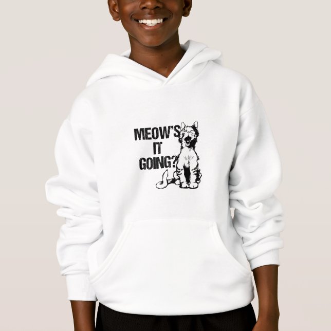 meow its going cat lovers design  (Front)