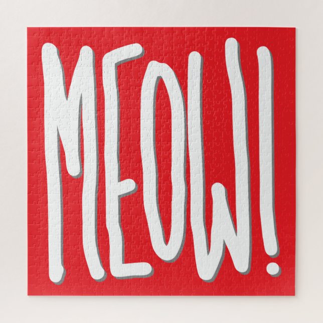 Meow! Jigsaw Puzzle (Vertical)