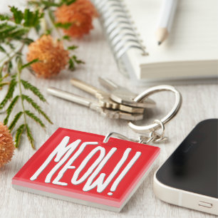 Meow! Key Ring