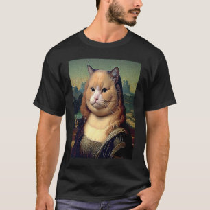 Meow Lisa Cat T-Shirt