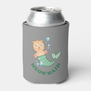 Meow Maid Can Cooler