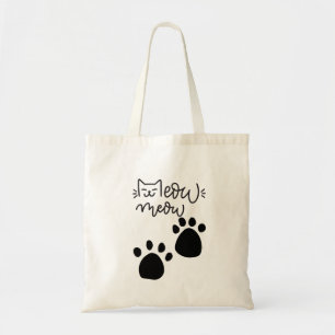 MEOW MEOW CAT LOVERS DESIGN #CatLady #FelineFashio Tote Bag