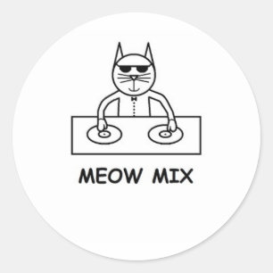 Meow Mix Sticker