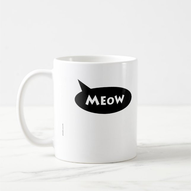 Meow Mug (Left)