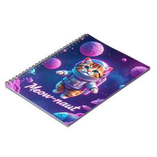 Meow-naut notebook