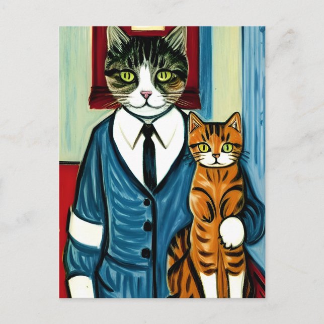 Meow Postcard (Front)